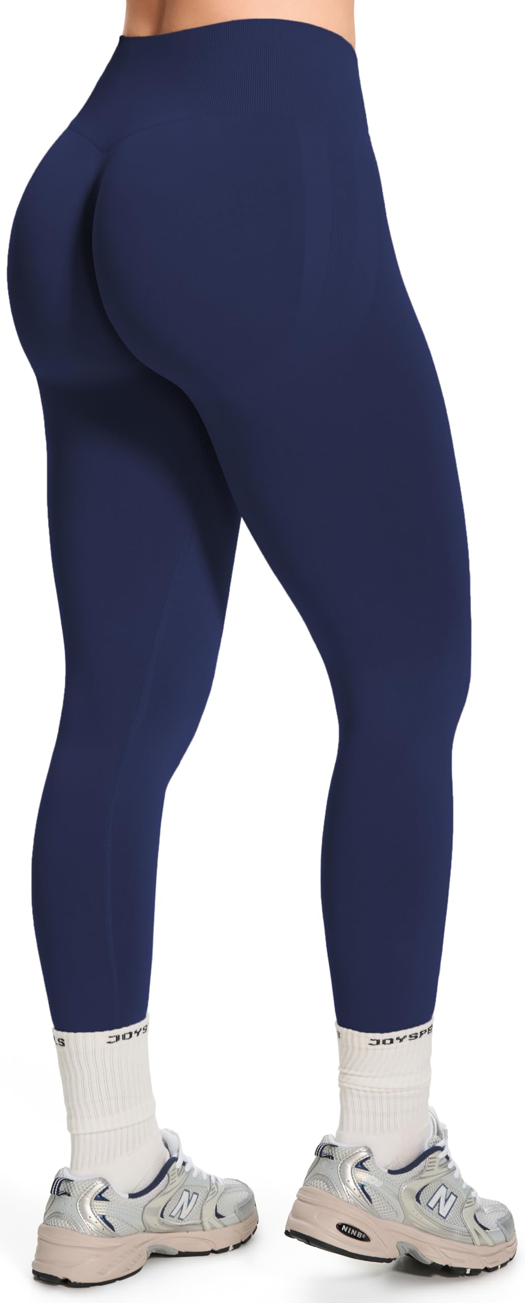 JOYSPELS Scrunch Butt Leggings Damen, High Waist Booty Lifting Po Push Up Gym Sporthose Seamless