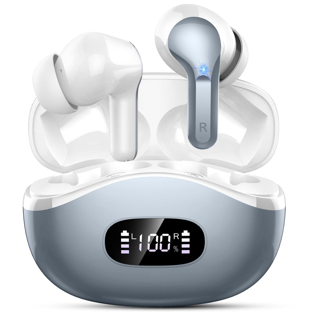 2026 Kopfhörer Kabellos Bluetooth 5.4 Kopfhörer, 6D-Stereo Ohrhörer in Ear