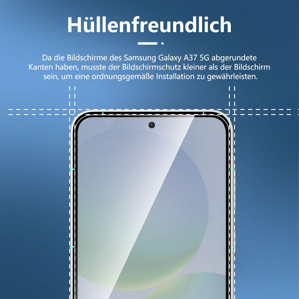 NEW'C Schutzfolie für Samsung Galaxy A35 5G für Panzerglas