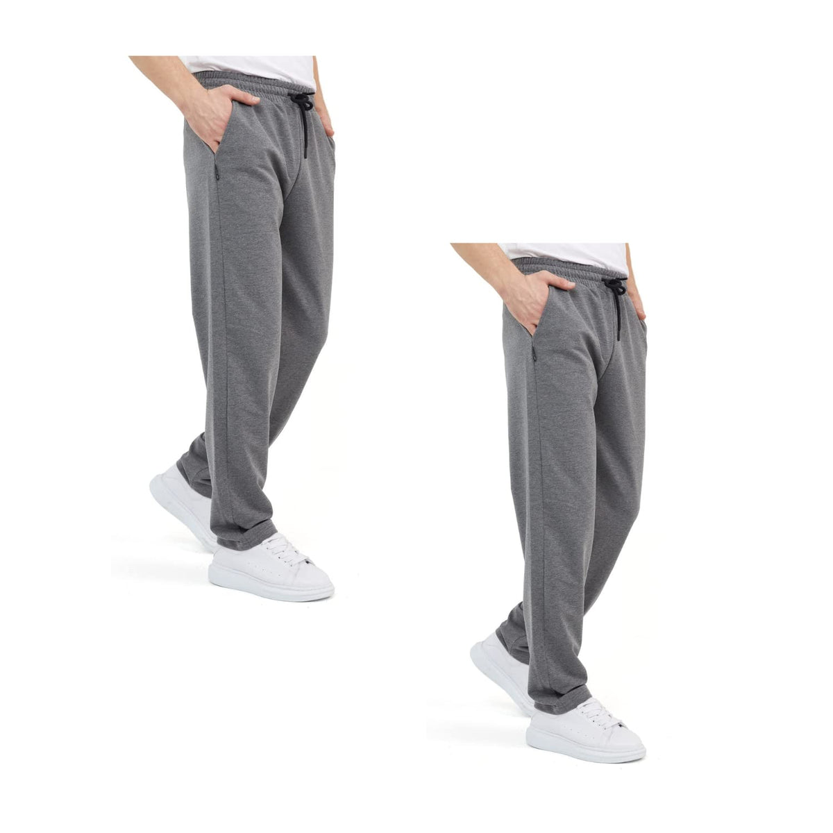 COMEOR Pantalon de Jogging Pantalon de Survêtement en Coton pour Homme - Pantalon de Sport Long pour Homme - Joggers