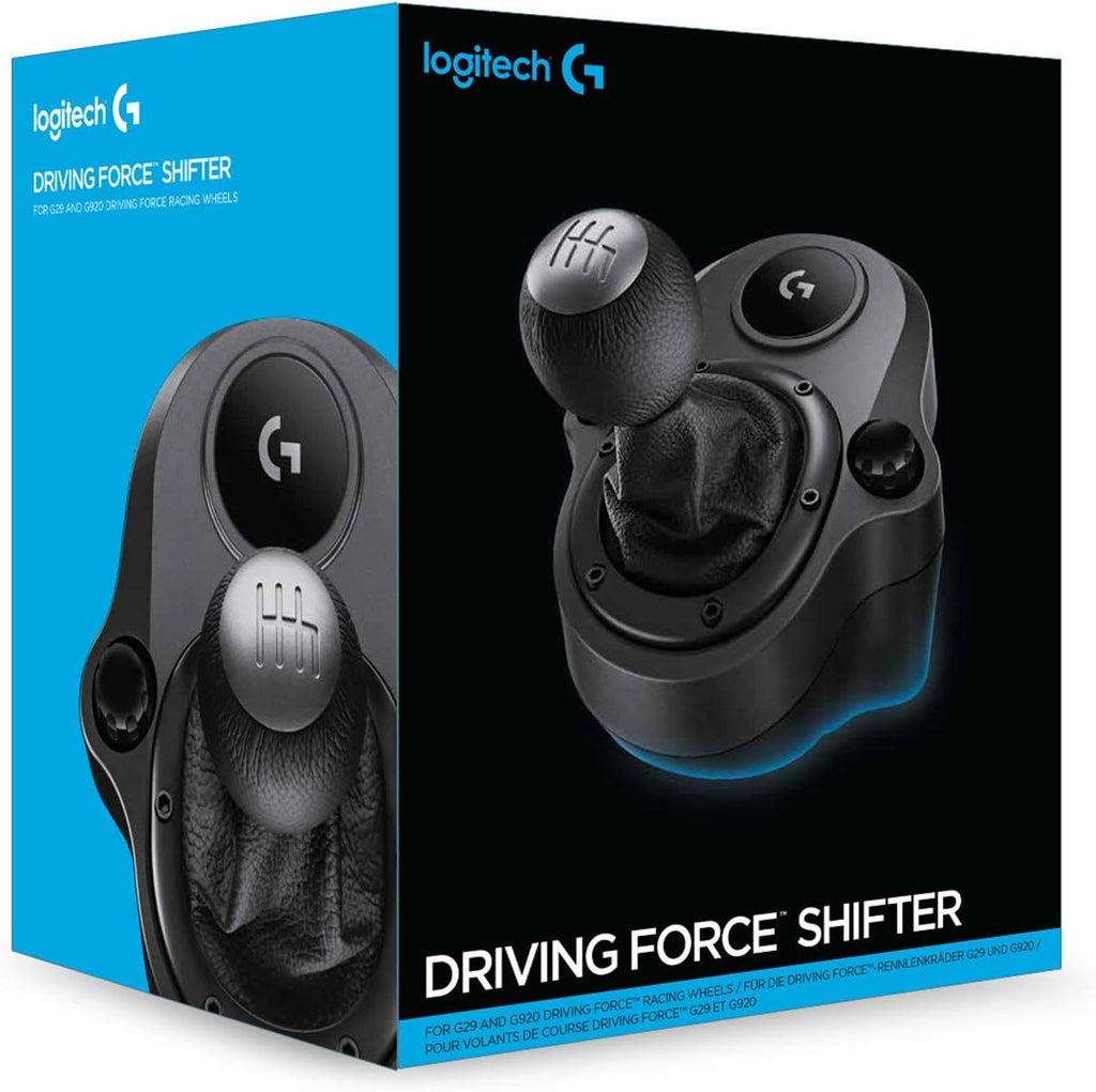 Logitech G Driving Force Schalthebel, SIM-Racing-Zubehör, Schwarz