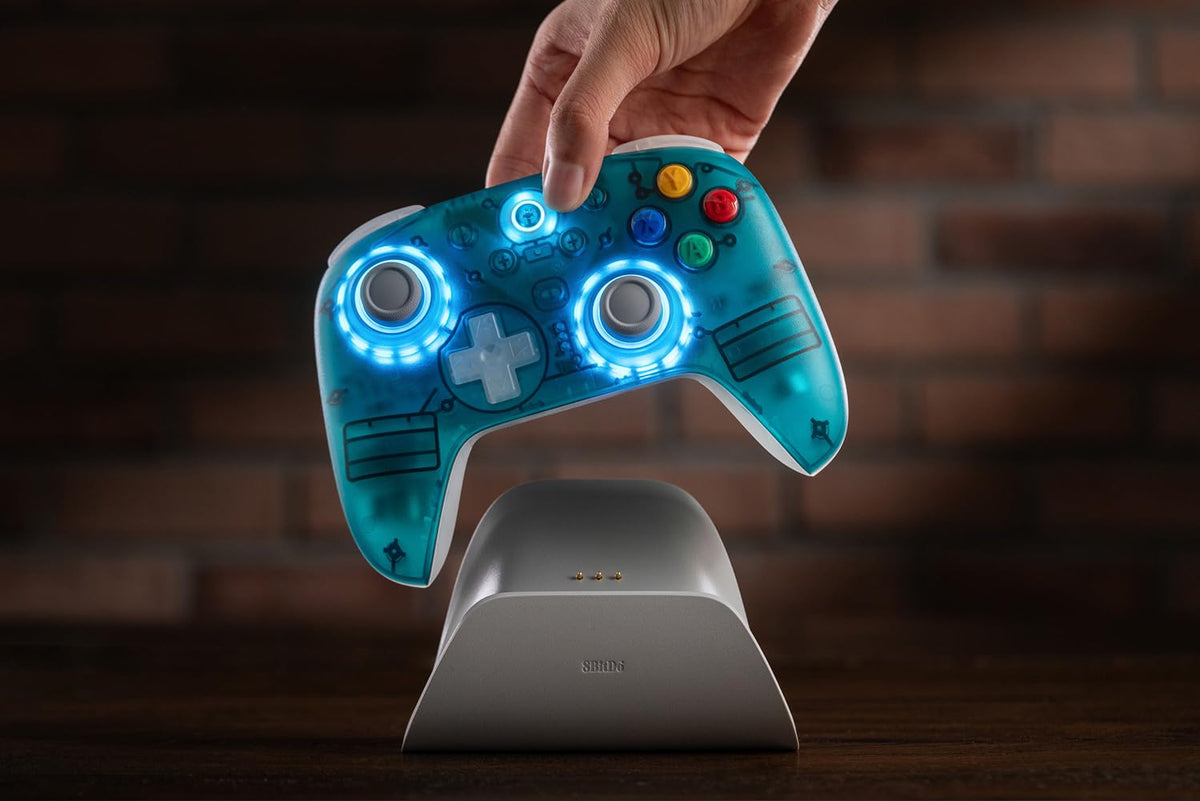 8Bitdo Ultimate 2 Wireless Controller for Windows & Android, Gaming Controller with TMR Joysticks, Switchable Hall Effect/Tactile Triggers, RGB Fire Ring, 8Speed Tech - WUCHANG: Fallen Feathers