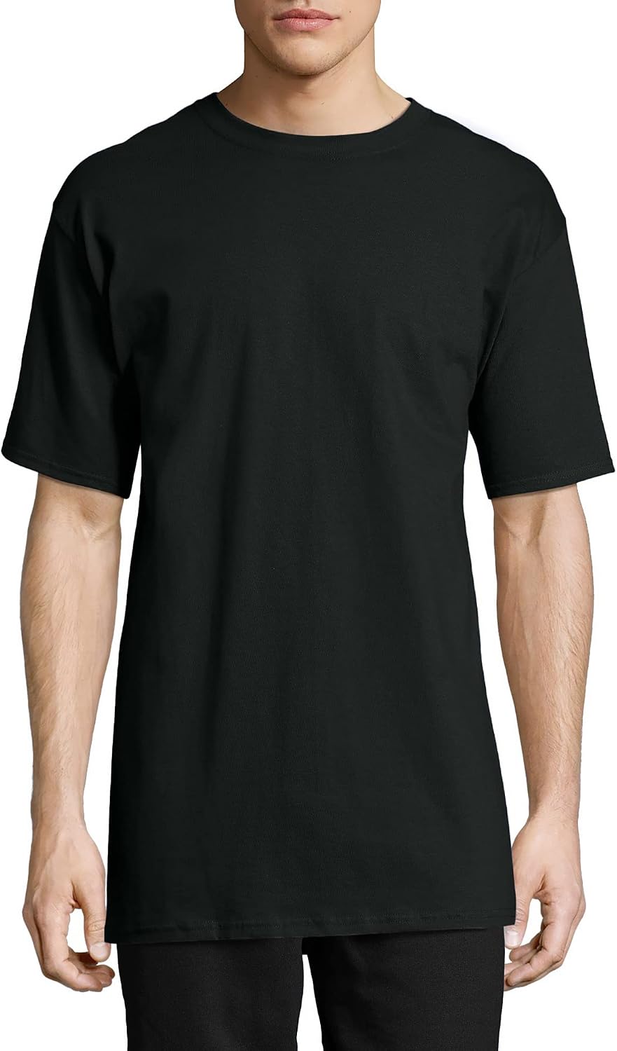 Hanes Men's Beefy-T Cotton Crewneck T-Shirt, 2-Pack, Big & Tall Sizes