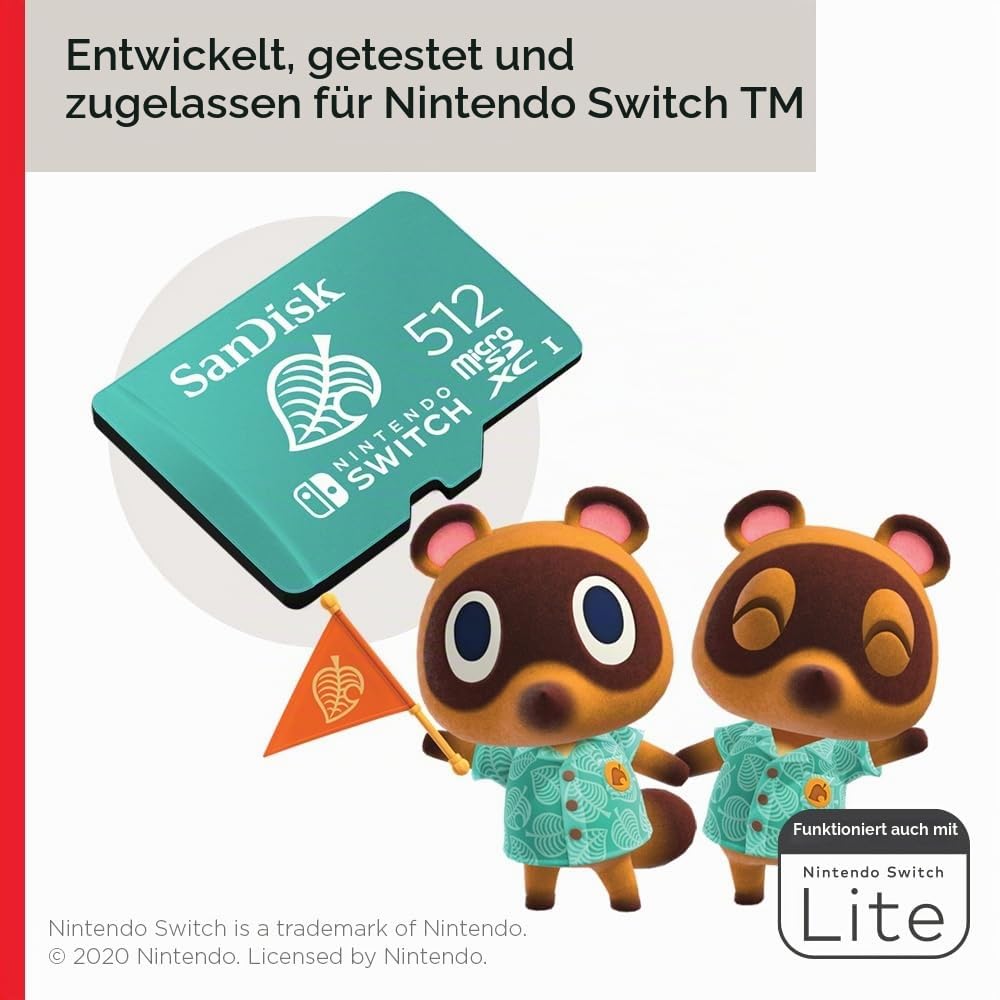 SANDISK 128GB microSD Karte, Super Mario Super Mushroom Edition