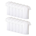 Hanes Men's Undershirt Packs, Stay-Tucked Soft Cotton Undershirts, Best Undershirts for Men, White/Black/Asstd Multipacks