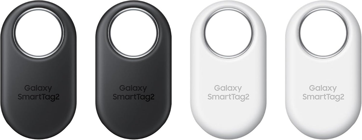 Samsung Galaxy SmartTag2 Bluetooth-Tracker, Kompassansicht, Suche in der Nähe, mit bis zu 500 Tage Laufzeit, wassergeschützt, Schwarz (1 Stück)
