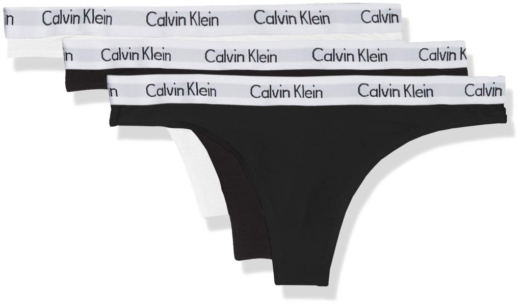 Calvin Klein Damen 3er Pack Strings mit Stretch