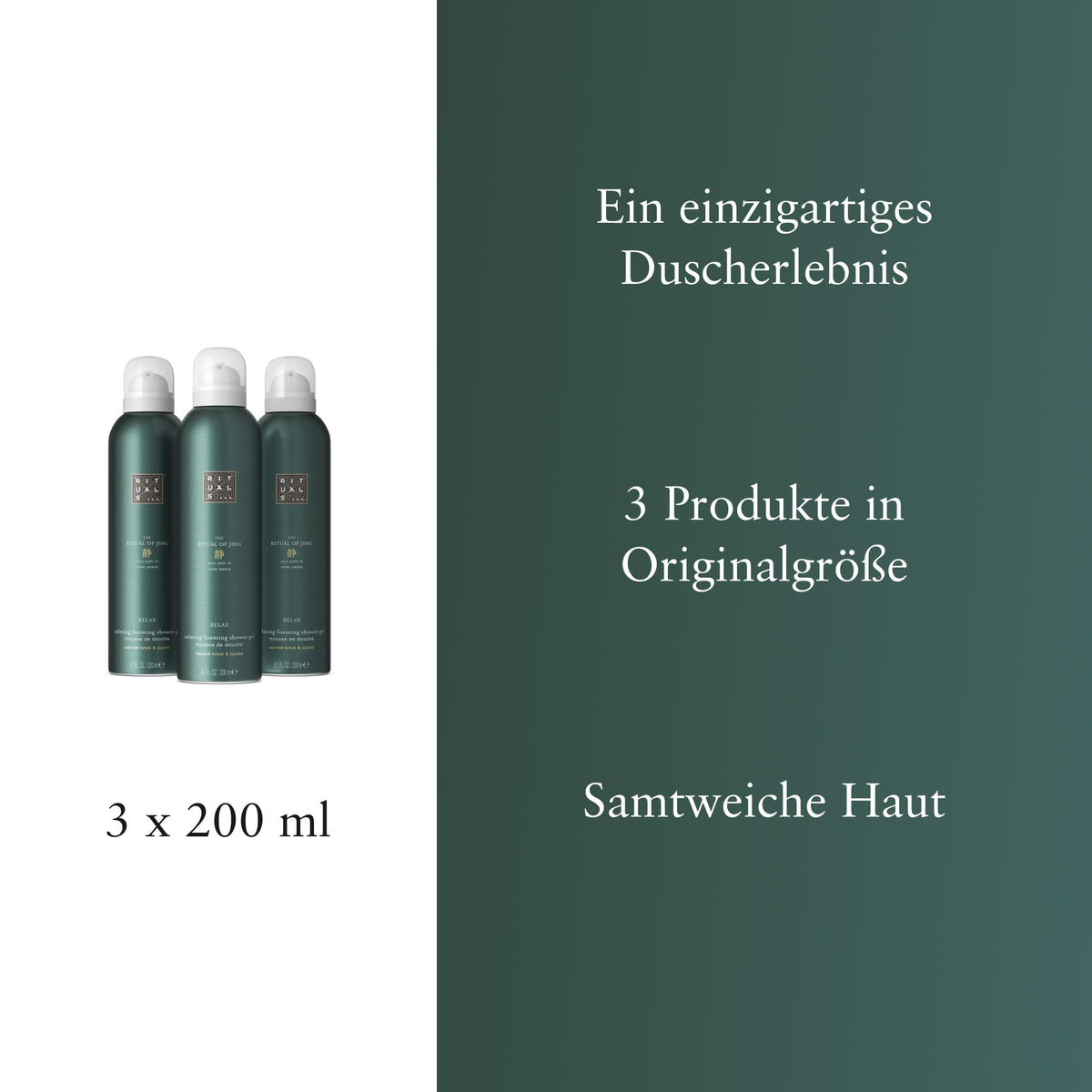 RITUALS Duschschaum Geschenkset, 3 x 200 ml