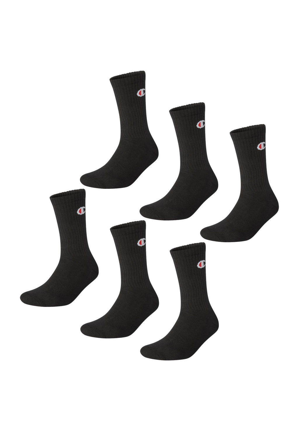 Champion Unisex Core 6pp Crew Füßlinge (6er Pack)