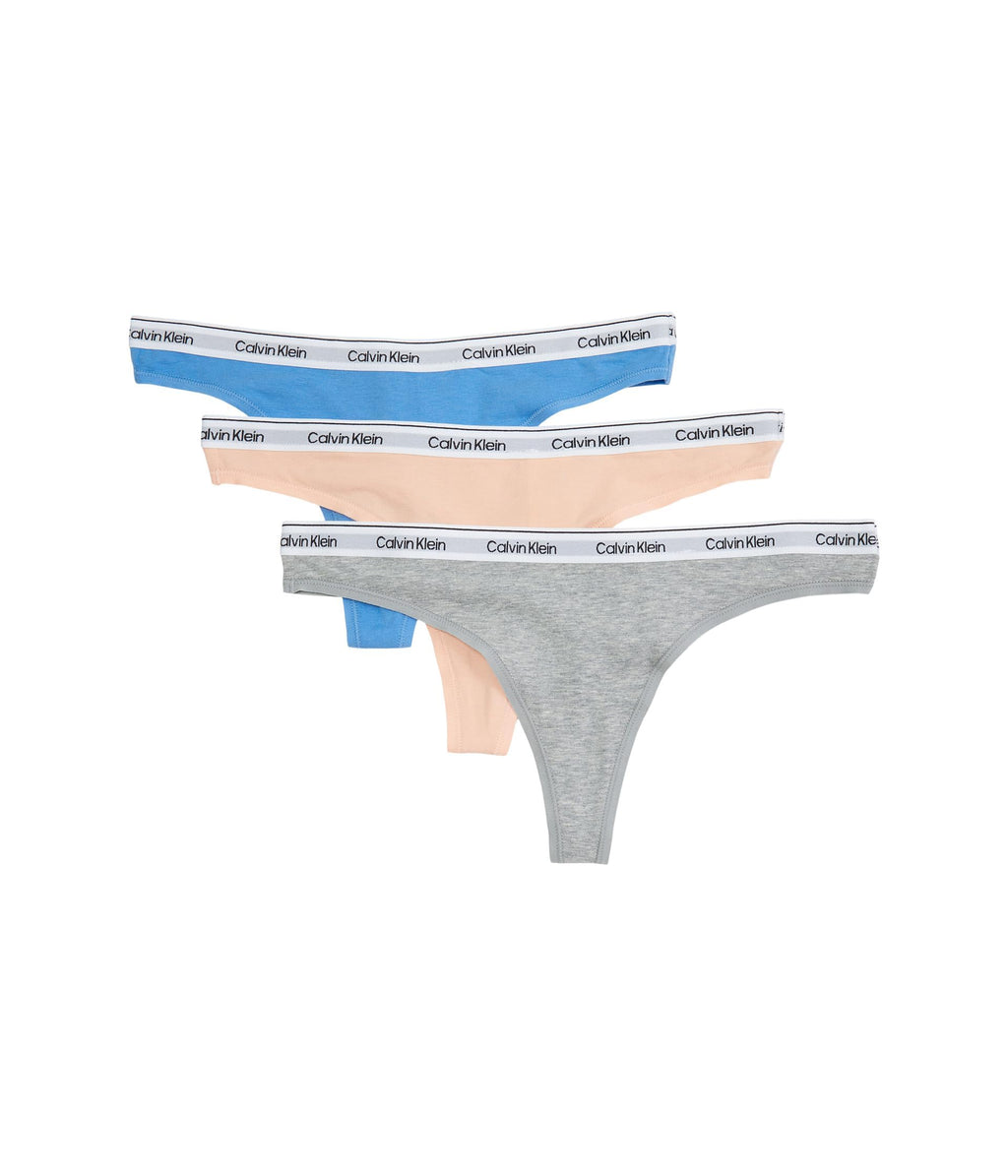 Calvin Klein Damen 3er Pack Strings mit Stretch