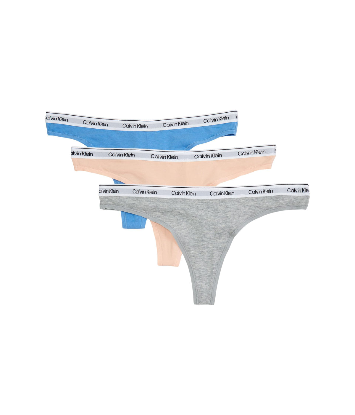 Calvin Klein Damen 3er Pack Strings mit Stretch
