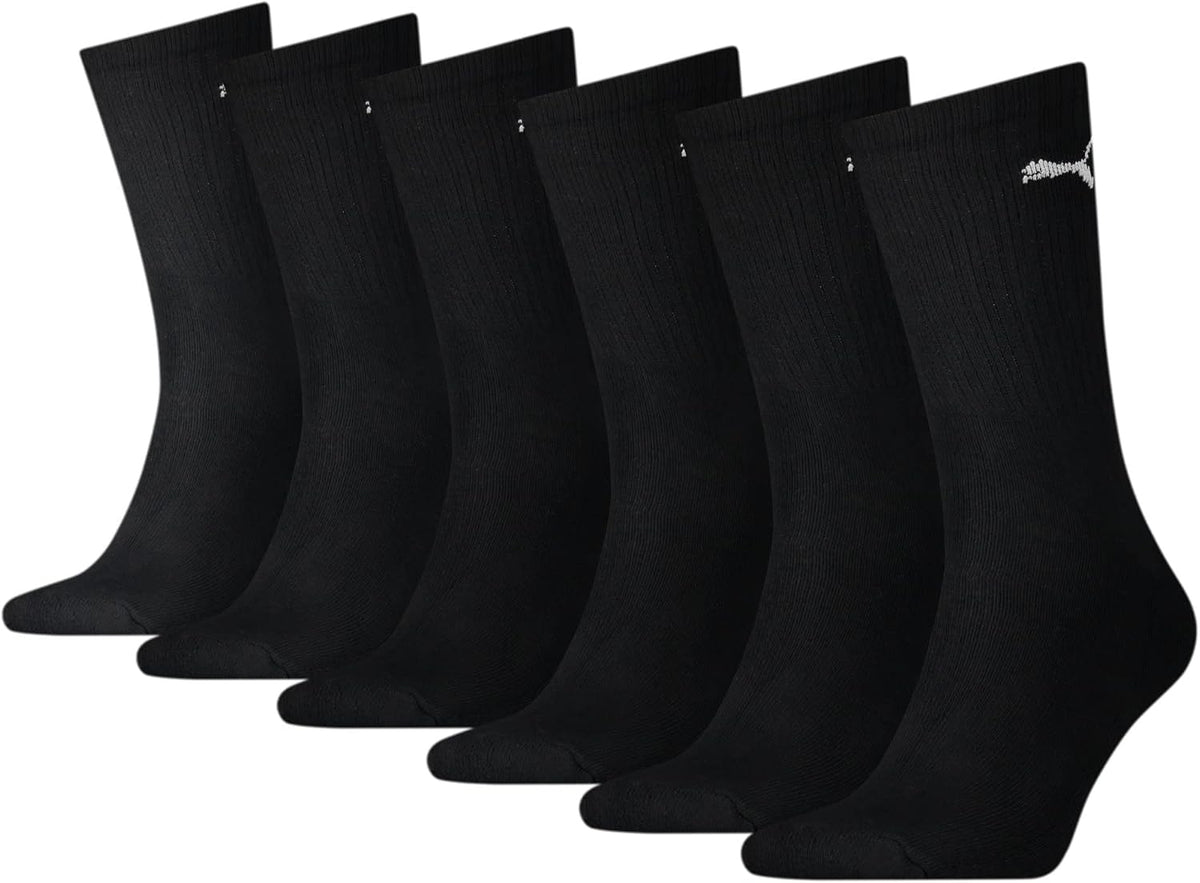 Puma Unisex Sportsocken Cush Crew 6er Pack