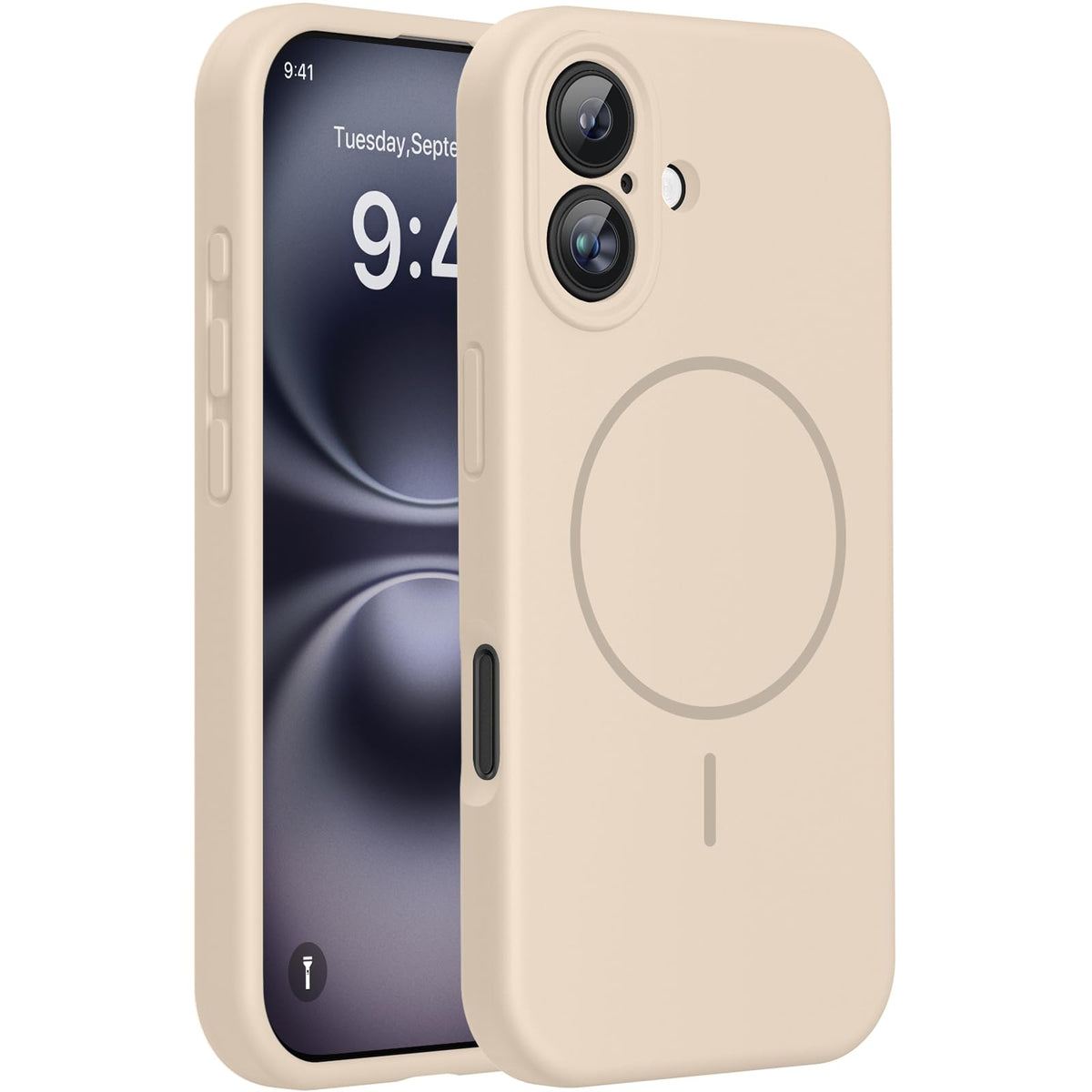 Miracase für iPhone 17 Hülle mit MagSafe, Flüssigsilikon-Hülle