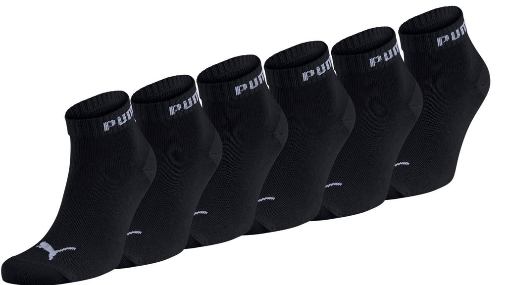 PUMA Unisex Sportsocken Quarter 6er Pack – Statement Edition, kurze Socken für Sport & Alltag, Damen & Herren