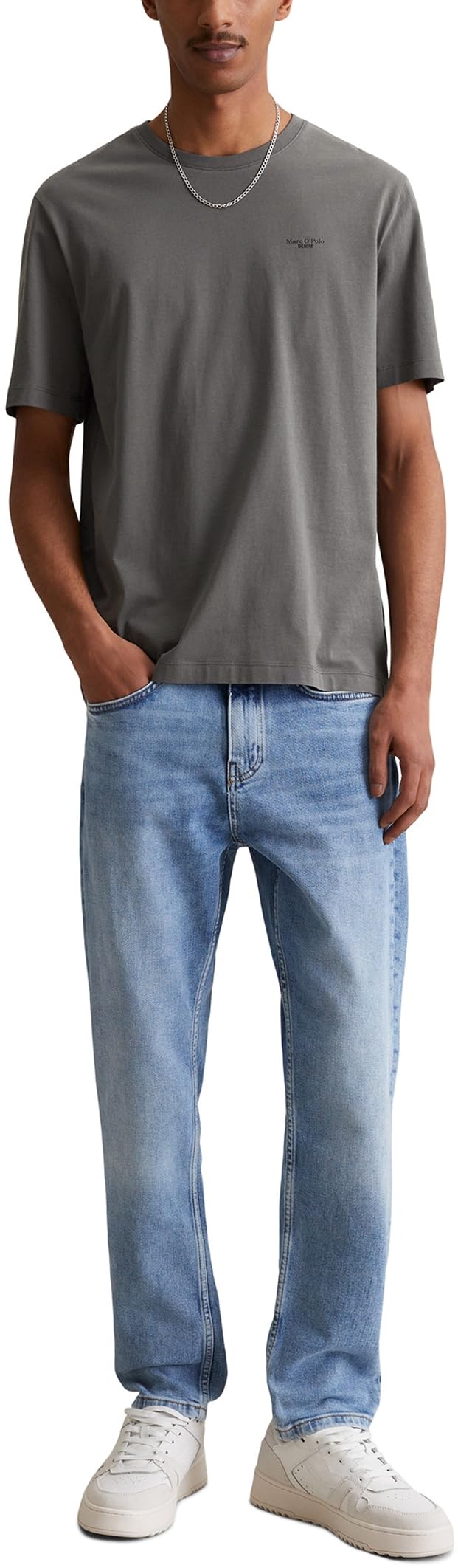 Marc O'Polo Denim Herren T-Shirt aus Bio-Baumwolle Regular Fit