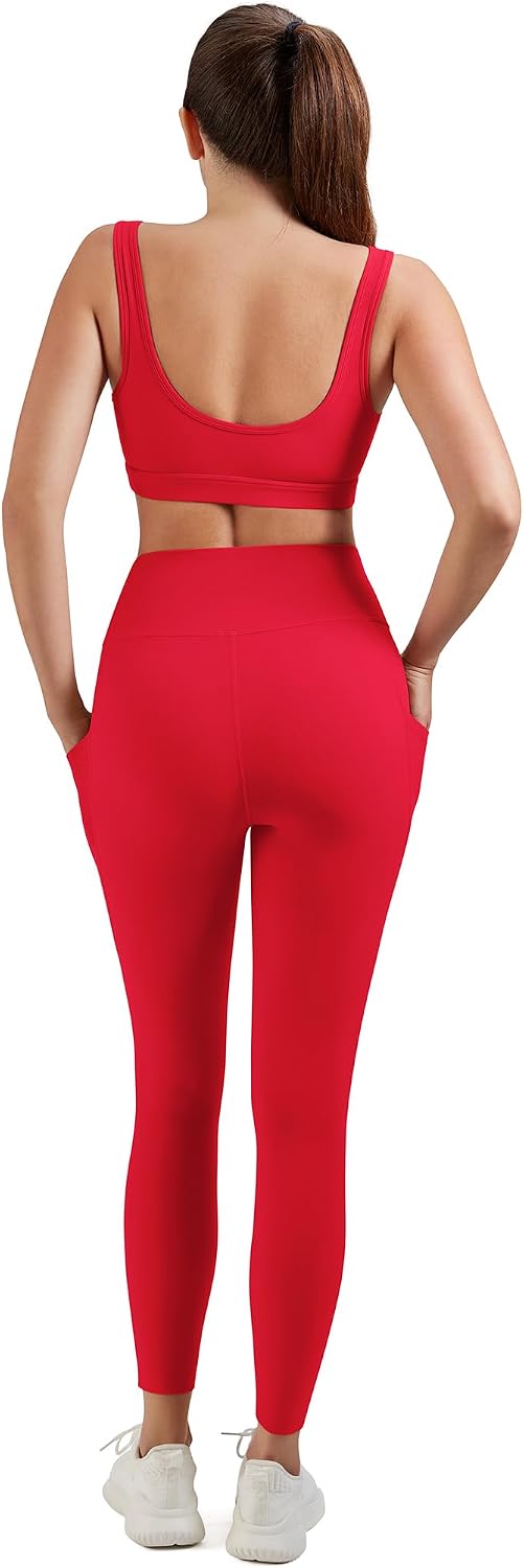 CHARMKING High Waisted Leggings for Women, Soft Tummy Control, Non See Through, Stretch Workout Yoga Pants for Running