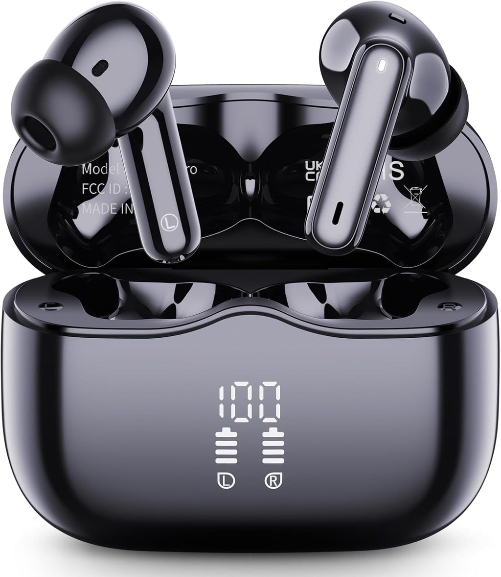 Bluetooth Kopfhörer, Kopfhörer Kabellos Bluetooth 5.4, Tiefer Bass Ohrhörer