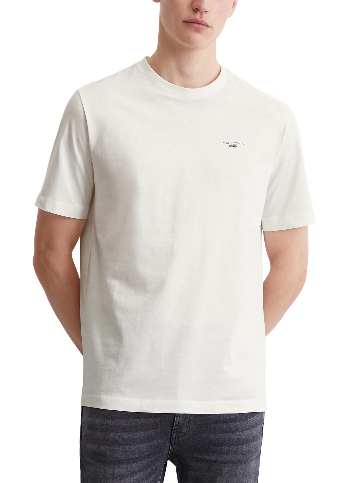 Marc O'Polo Denim Herren T-Shirt aus Bio-Baumwolle Regular Fit