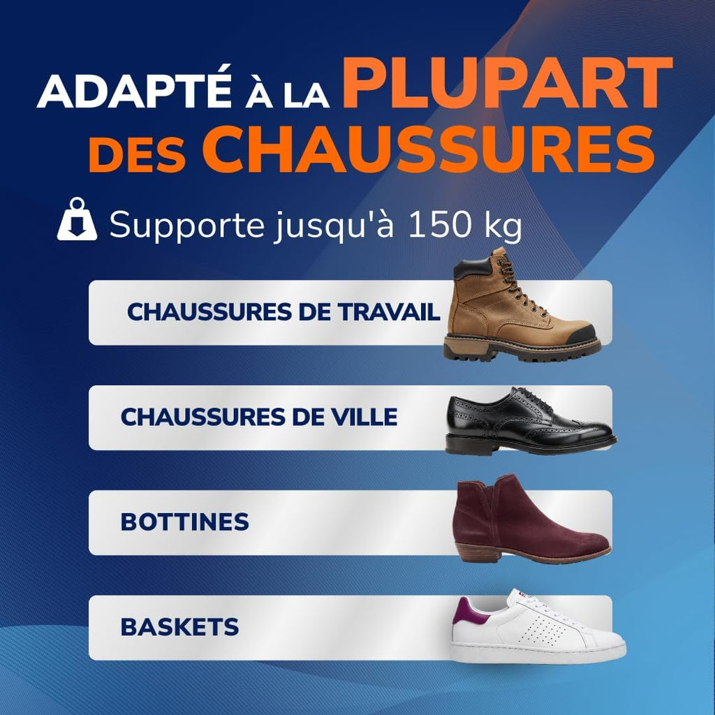Dr. Scholl’s Orthopädische Einlegesohlen Advanced für Damen/Herren, für Arbeitsschuhe und Stiefel, lindern Plantarfasziitis, stützen Fußgewölbe und Plattfüße, stoßabsorbierend, bis zu 150 kg