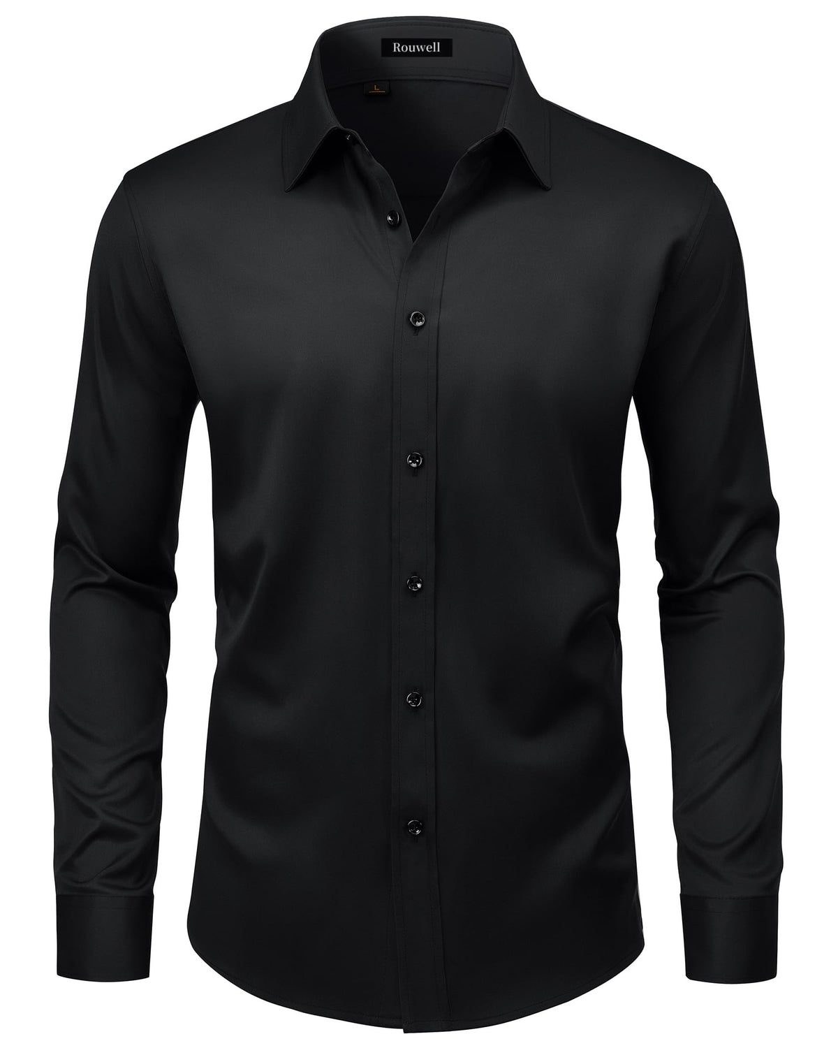 Men’s Wrinkle Free Dress Shirts Regular Fit Long Sleeve Non Iron Business Casual Wedding Stretch Button Down Shirt