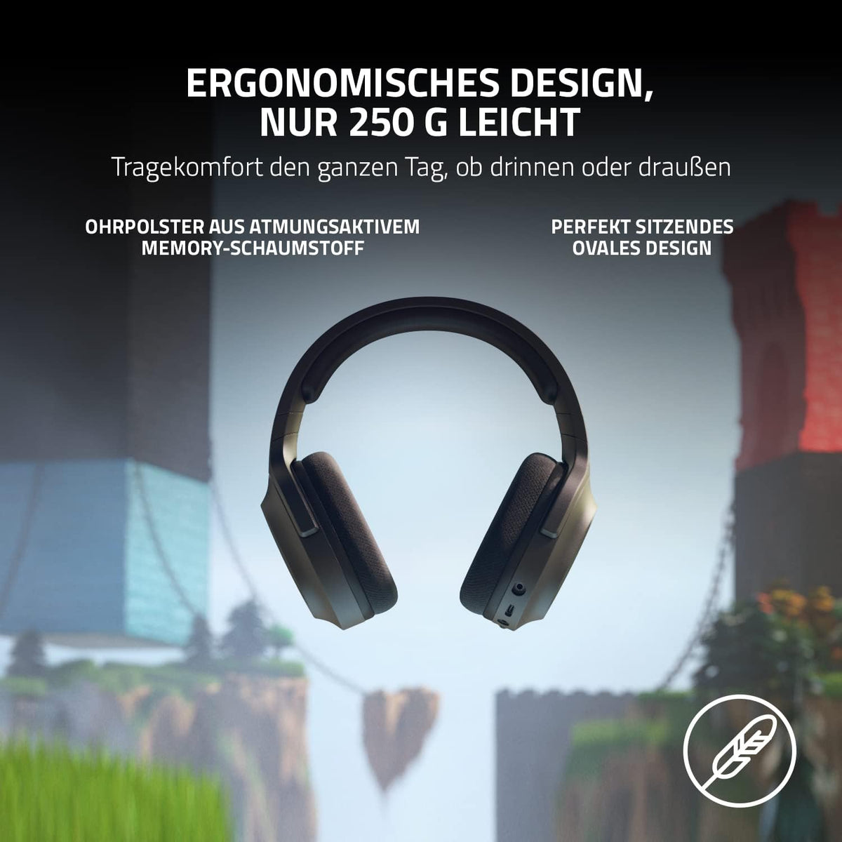 Razer Barracuda X - Kabelloses Multiplattform-Headset für Gaming und Mobile Geräte (SmartSwitch Dual Wireless, Triforce 40mm, Mikrofon mit Nierencharakteristik, 50h Akku, USB-C) Schwarz