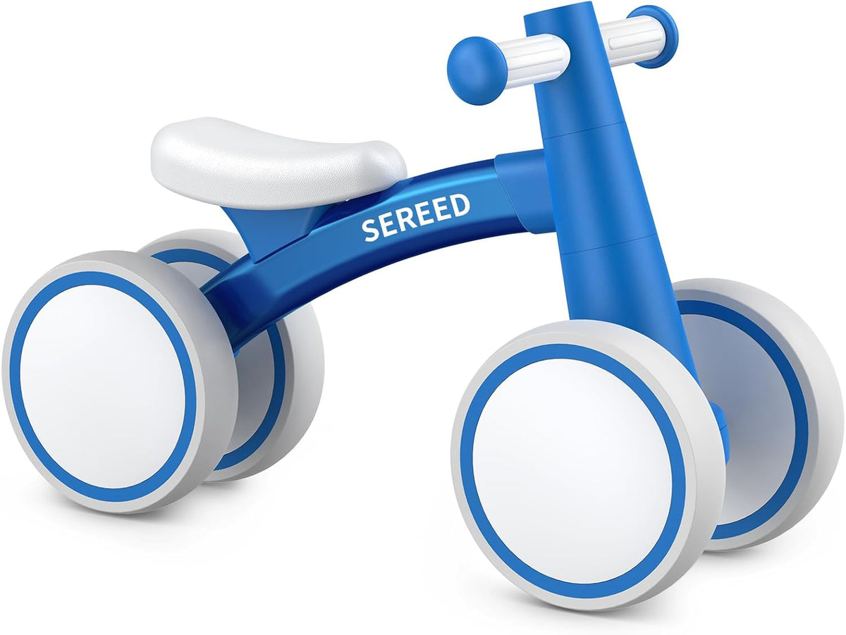 SEREED Baby Balance Bike for 1 Year Old Boy Girl, First Birthday Gift Toy