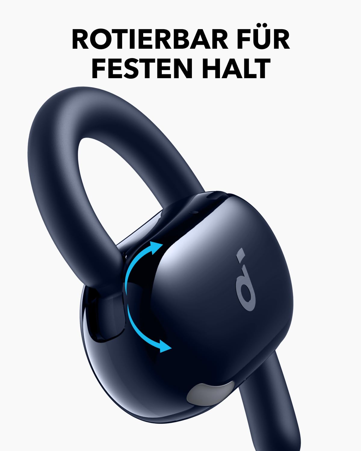 Soundcore by Anker V20i Open-Ear Kopfhörer verstellbare Ohrhaken, BT 5.4