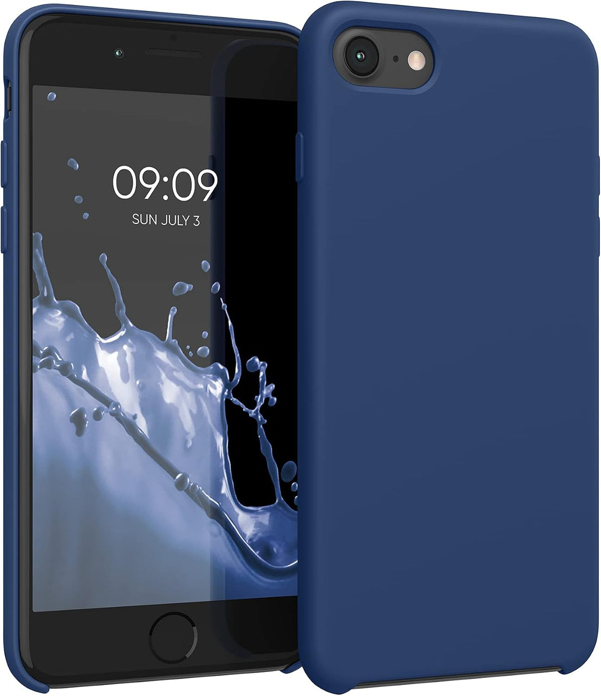 kwmobile Handyhülle für iPhone 15 Pro Hülle, für iPhone 15 Pro Case - Hülle Silikon - kabelloses Laden - Altrosa