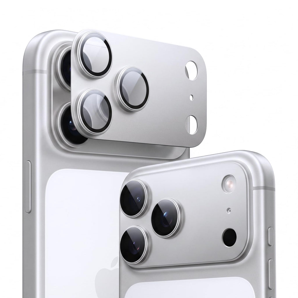 TORRAS für iPhone 18 Pro 9H+ Kratzfest Kameraschutz HD-Klares, Grau