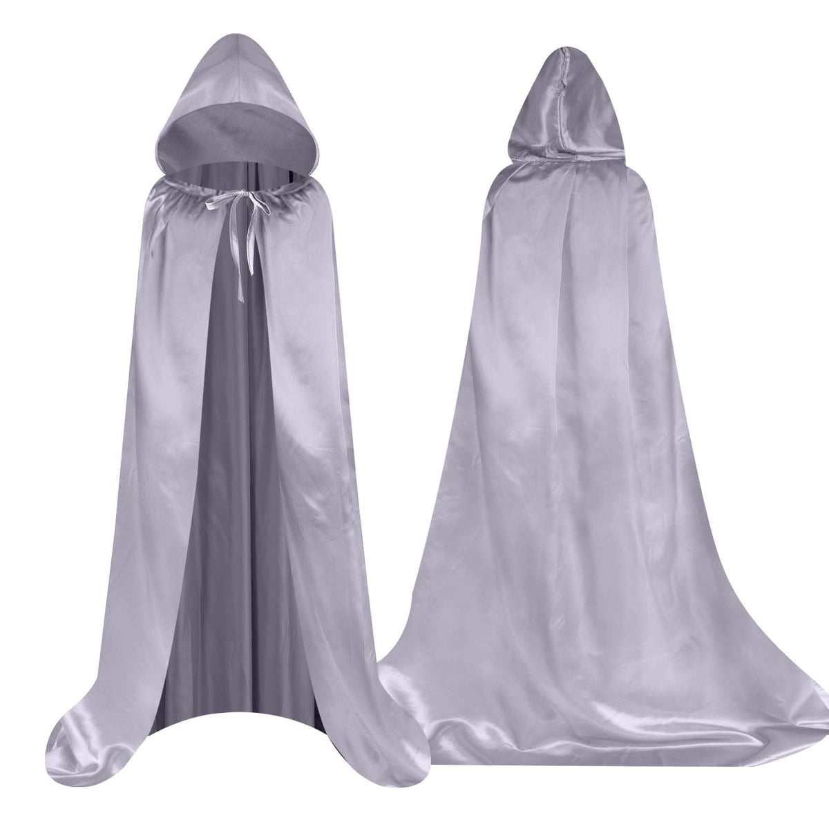 Aomig Cape à Capuchon, Déguisement Adulte Unisexe Costume, Cape Sorcier, Halloween Cosplay Costume Cape Longue Cape, Déguisement pour Halloween, Bal Masqué