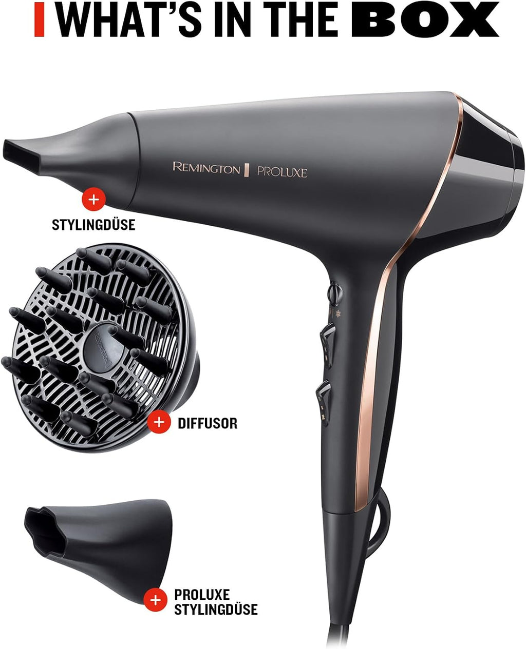 REMINGTON Haartrockner AC9140B PROluxe Midnight