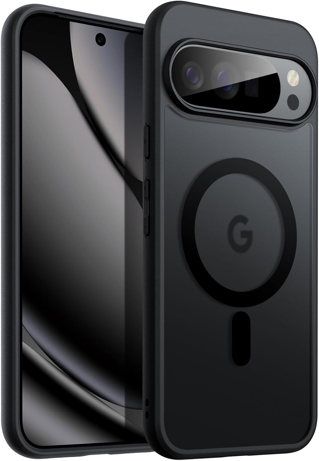 JETech Magnetische Hülle für Google Pixel 10/10 Pro, Obsidian