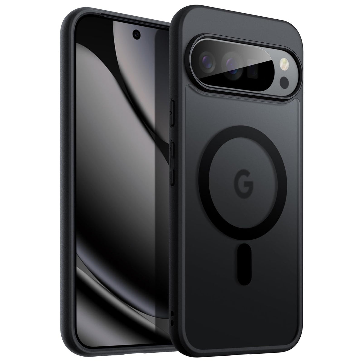 JETech Magnetische Hülle für Google Pixel 10/10 Pro, Obsidian