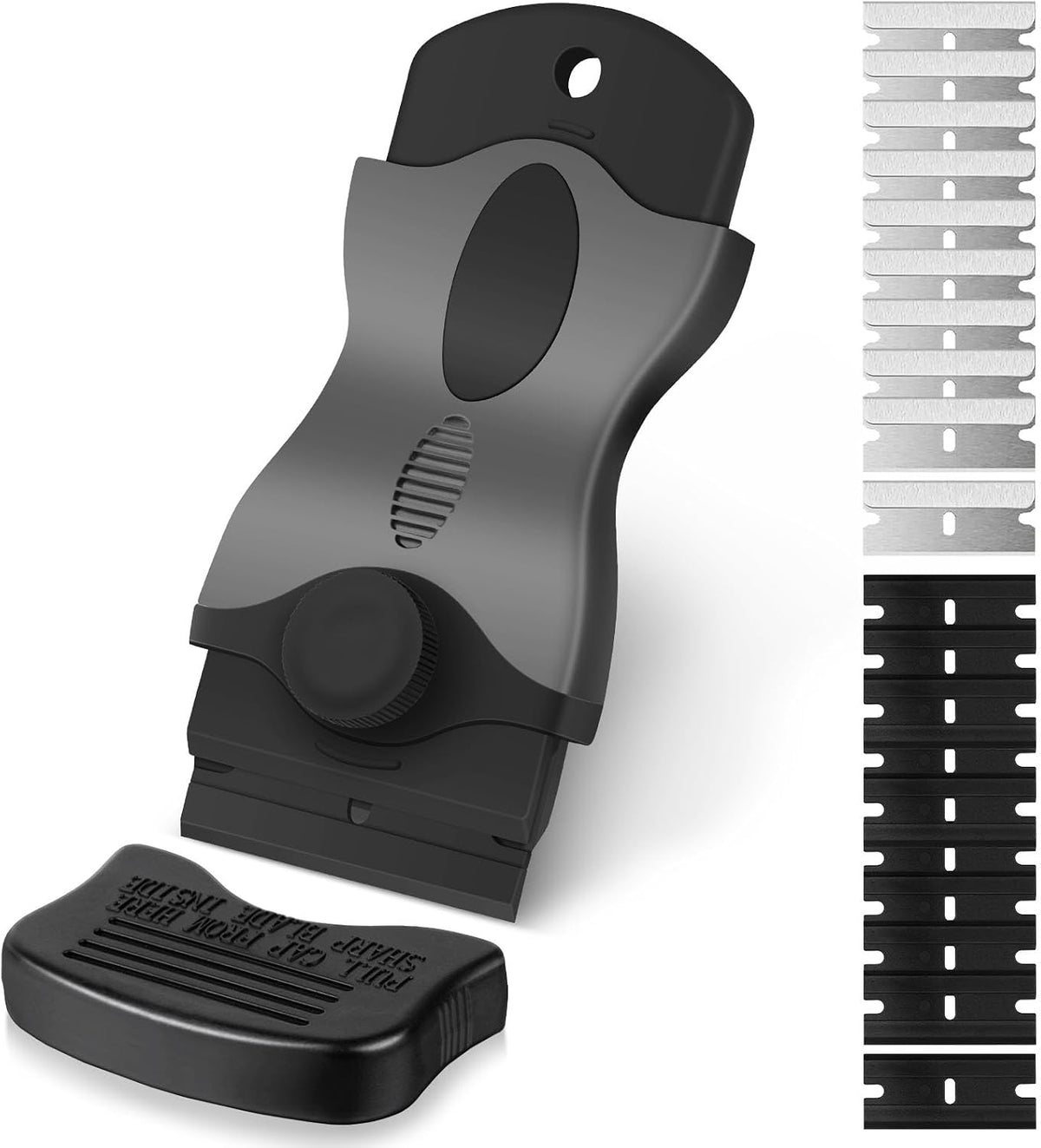 Ainiv Schaber Set, Stabiler Kochfeldschaber Schaber Küchenschaber Set