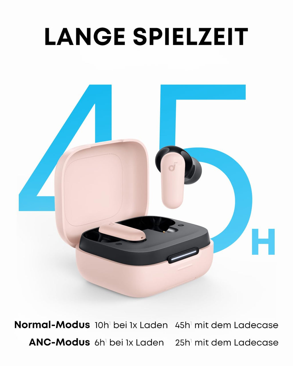 soundcore by Anker P20i Kabellose Bluetooth Kopfhörer in-Ear, 10mm Treiber
