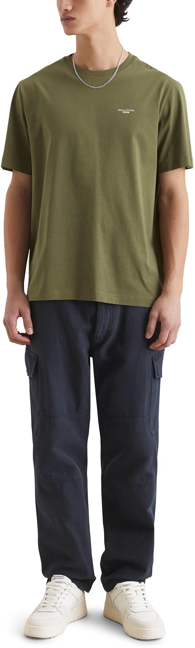 Marc O'Polo Denim Herren T-Shirt aus Bio-Baumwolle Regular Fit