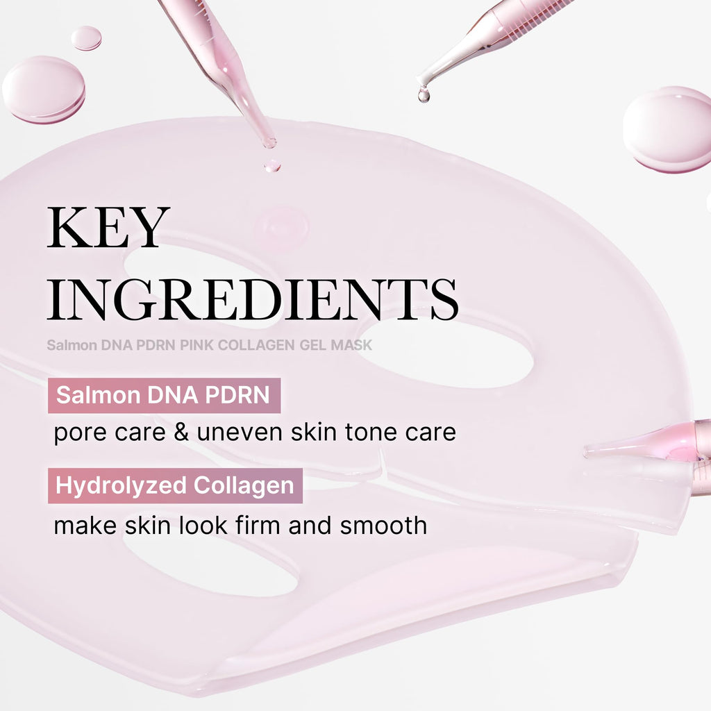 medicube Jelly Gel Maske PDRN Pink Kollagen mit Lachs-DNA x4
