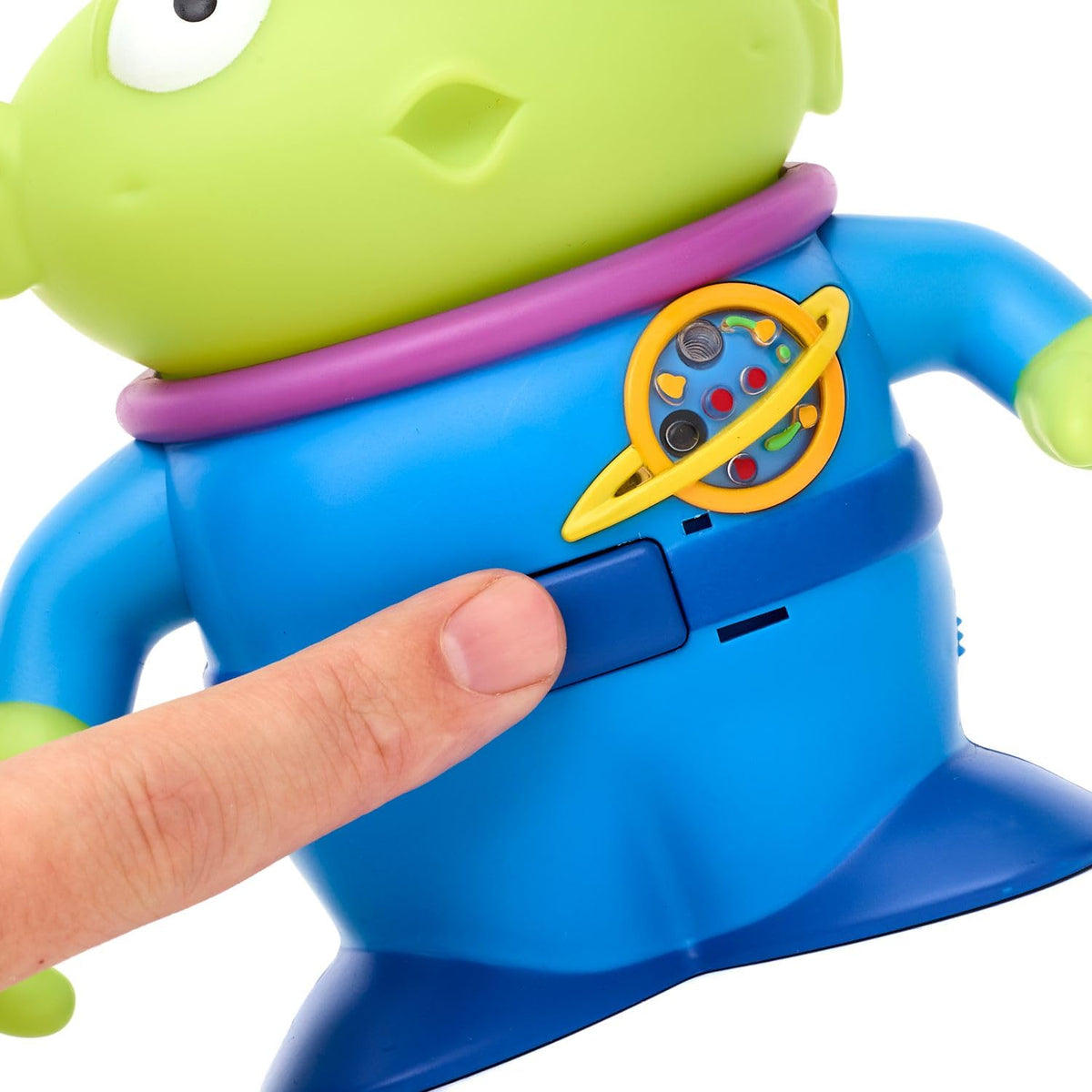 Disney Store Official Buzz Lightyear Interactive Talking Action Figure from Toy Story, Features 10+ English Phrases, Interacts with Other Figures and Toys