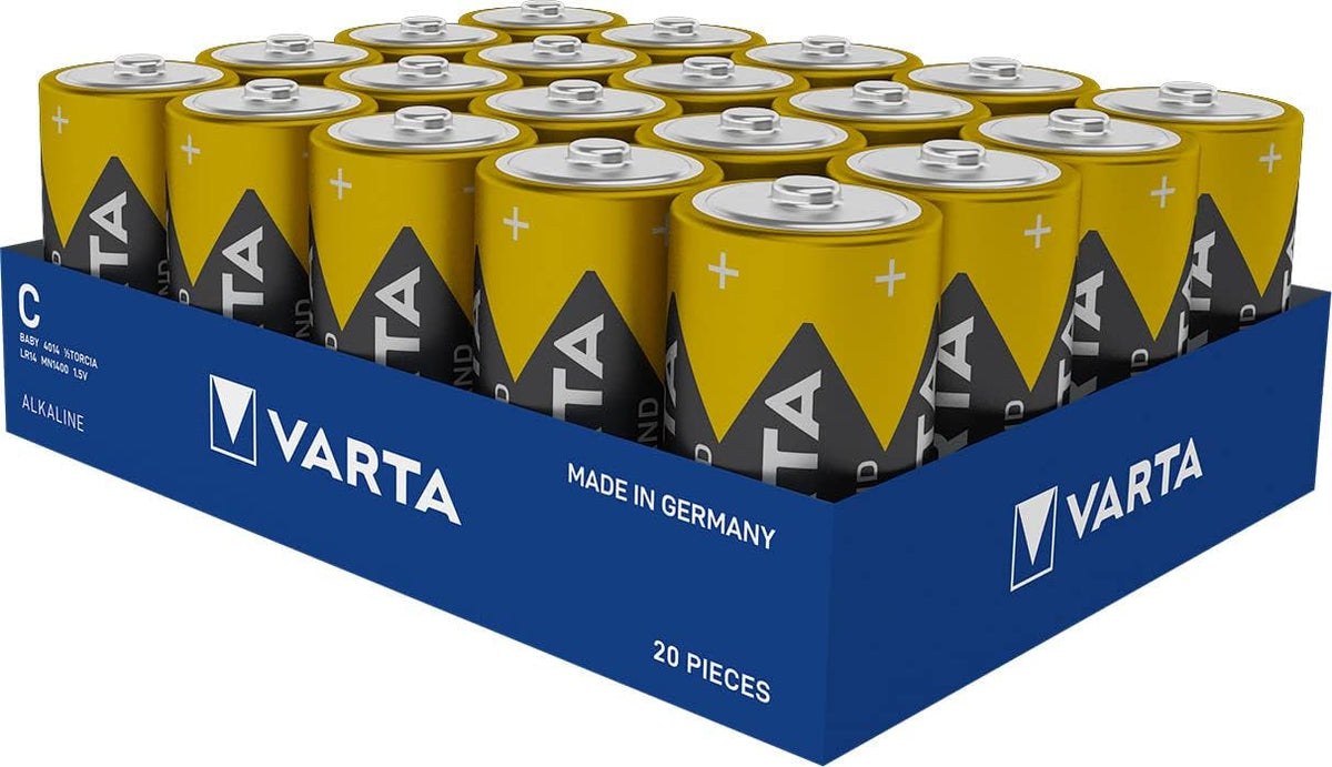Varta Batterien AAA 100 Stück Power on Demand Alkaline 1,5 V Vorratspack