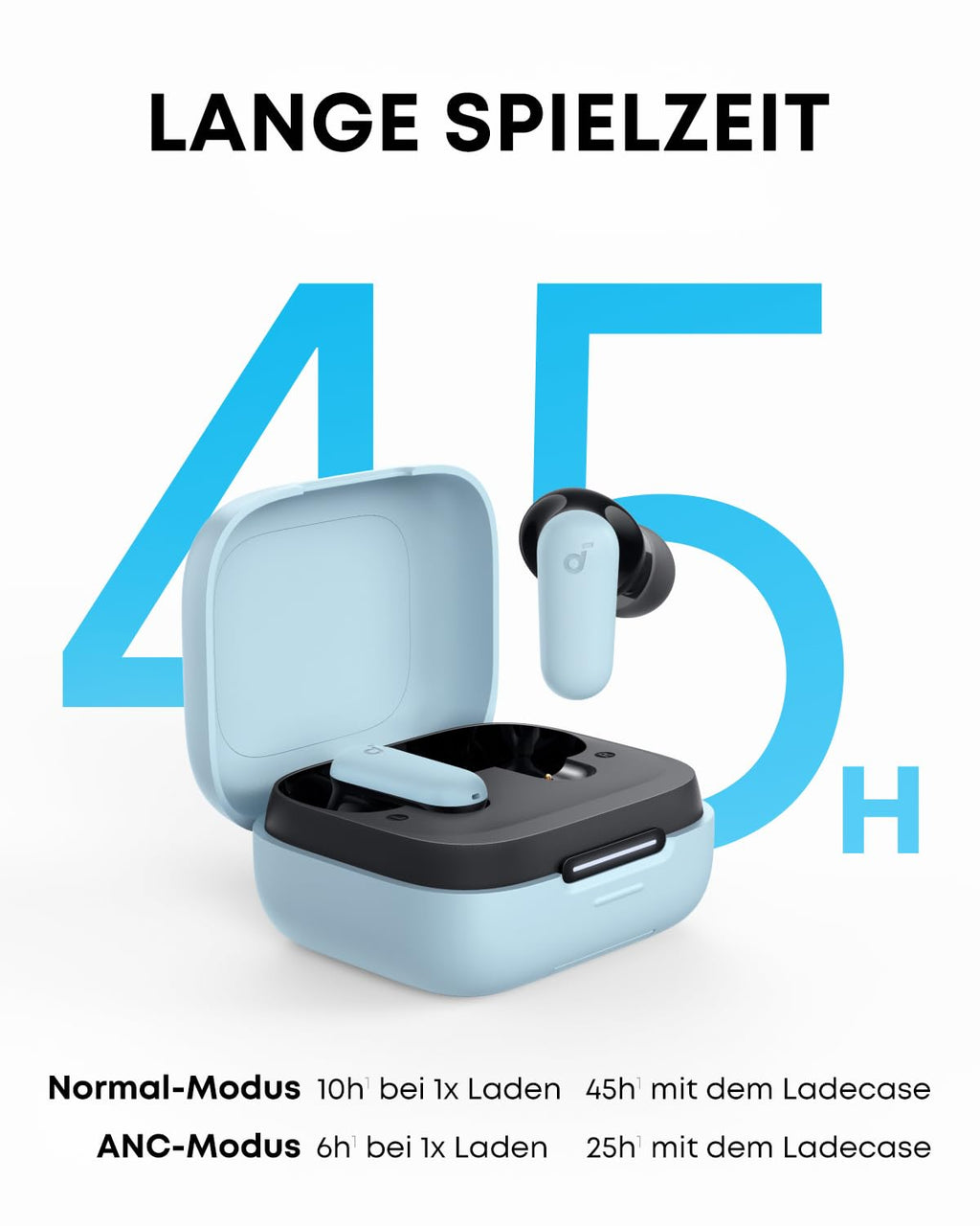 soundcore by Anker P20i Kabellose Bluetooth Kopfhörer in-Ear, 10mm Treiber