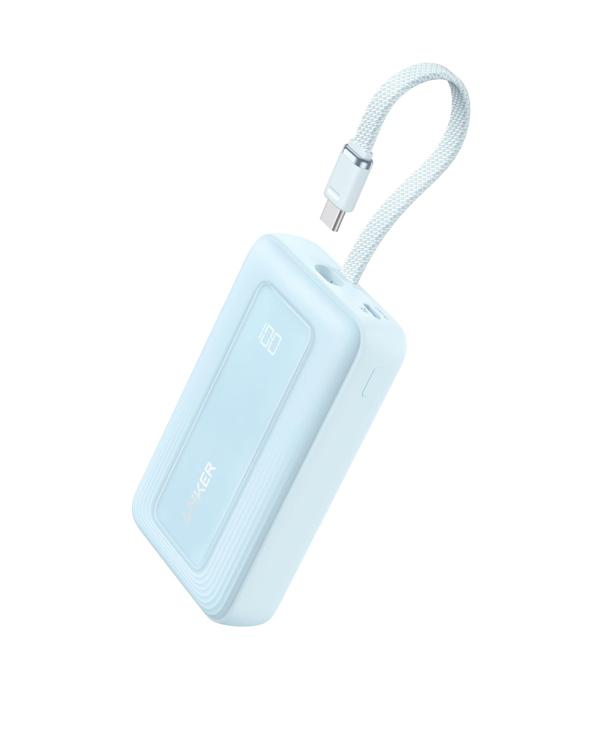 Anker Zolo Powerbank 20000mAh 30W Max, integriertes USB-C Kabel