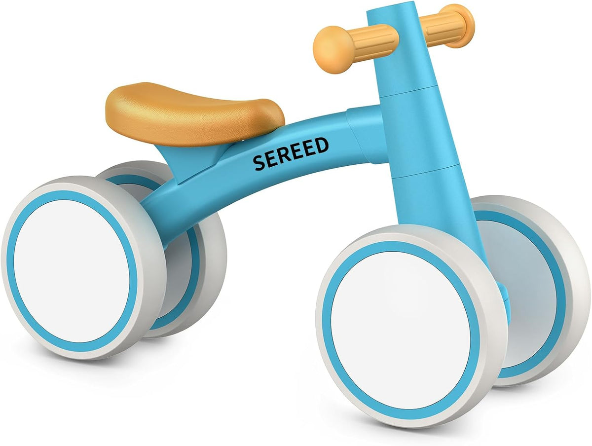 SEREED Baby Balance Bike for 1 Year Old Boy Girl, First Birthday Gift Toy