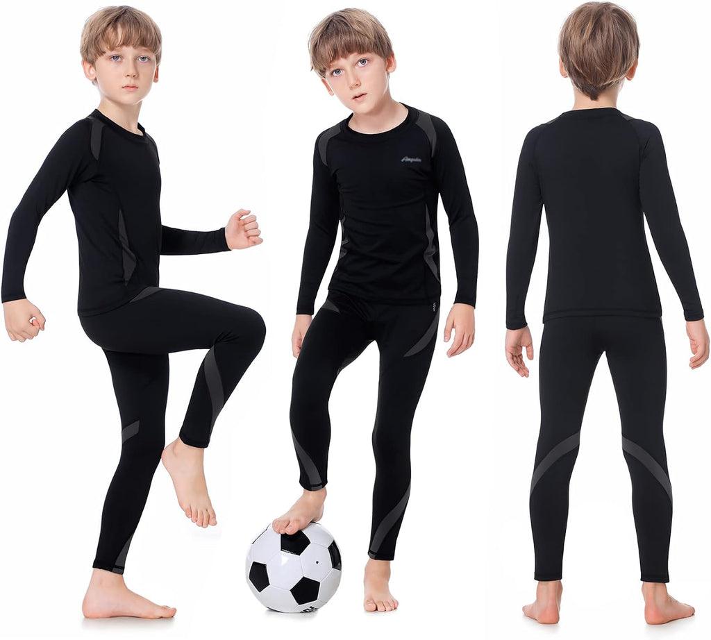 Thermounterwäsche Kinder Skiunterwäsche Junge Funktionsunterwäsche Mädchen