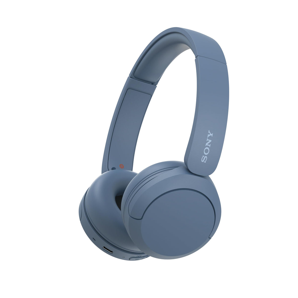 Sony WH-CH520 Kabellose Bluetooth-Kopfhörer - bis zu 50 Stunden Akkulaufzeit mit Schnellladefunktion, On-Ear-Modell - Schwarz