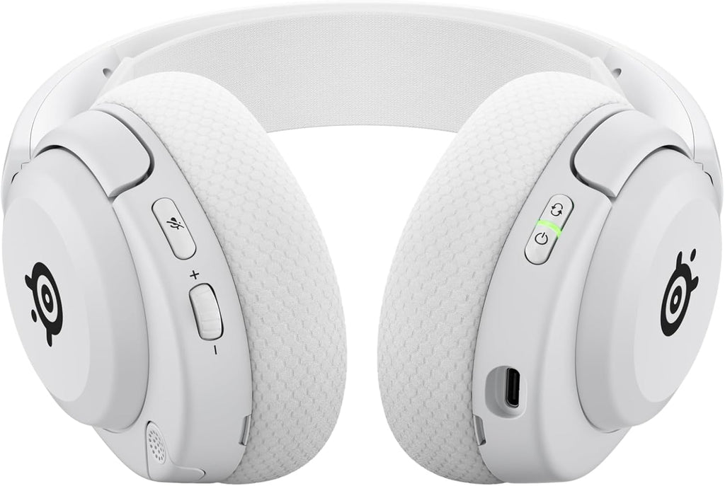 SteelSeries Arctis Nova 5 Wireless - Gaming Headset- Multi-System -PC,PS5 - Magnetische Neodym-Treiber -Über 100 Audio Presets - 60H Akkulaufzeit - 2,4 GHz oder BT-ClearCast Gen2.X-Mik -Weiß