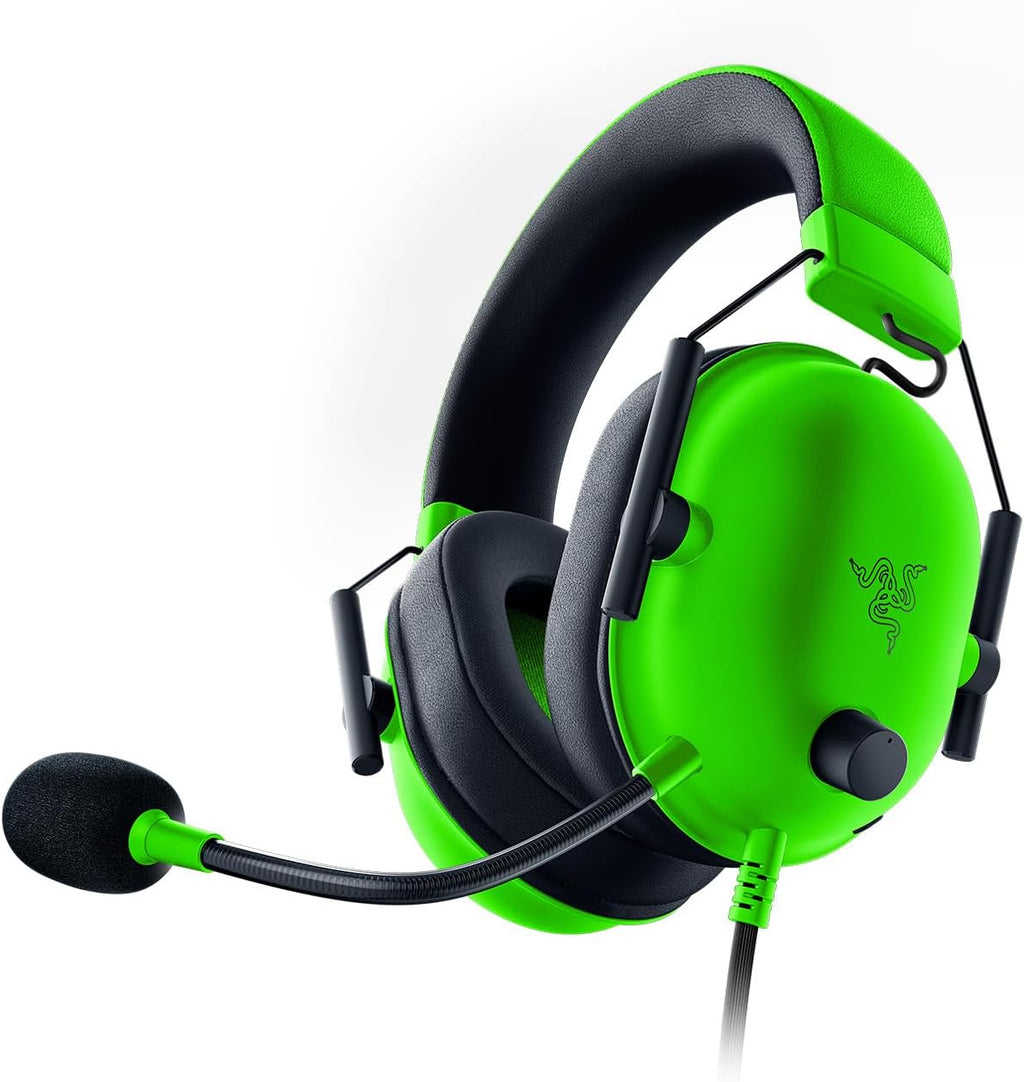 Razer BlackShark V2 X - Multi-Plattform kabelgebundenes Esports-Headset (Triforce 50mm Treiber, Erweiterte Passive Geräuschunterdrückung, 7.1 Surround Sound, Hyperclear Cardioid Mic) Grün