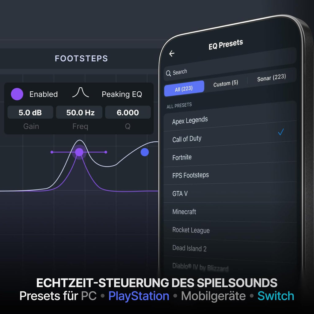 SteelSeries Arctis Nova 7 Wireless Gen 2 Multi-Plattform-Gaming-Headset - Echtzeit-App-Steuerung - Über 50 Std. Akkulaufzeit - 2,4 GHz/Bluetooth parallel möglich -PC, PS5, PS4, Switch 1/2, Mobilgeräte