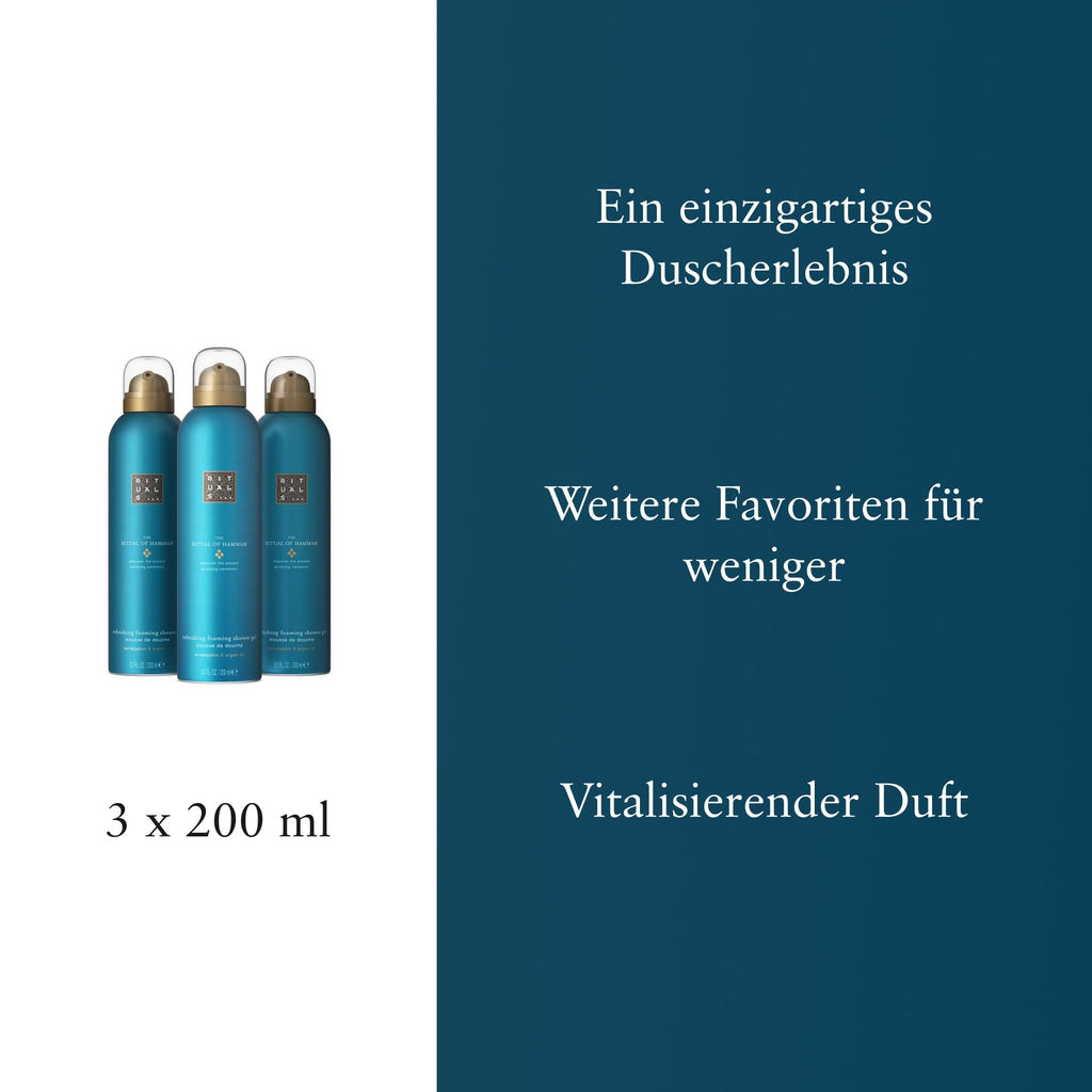 RITUALS Duschschaum Geschenkset, 3 x 200 ml