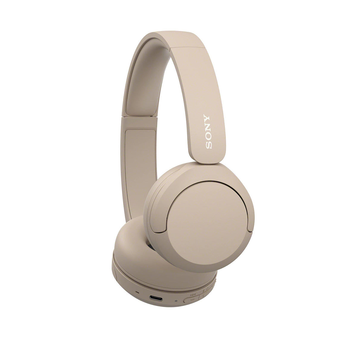 Sony WH-CH520 Kabellose Bluetooth-Kopfhörer - bis zu 50 Stunden Akkulaufzeit mit Schnellladefunktion, On-Ear-Modell - Schwarz