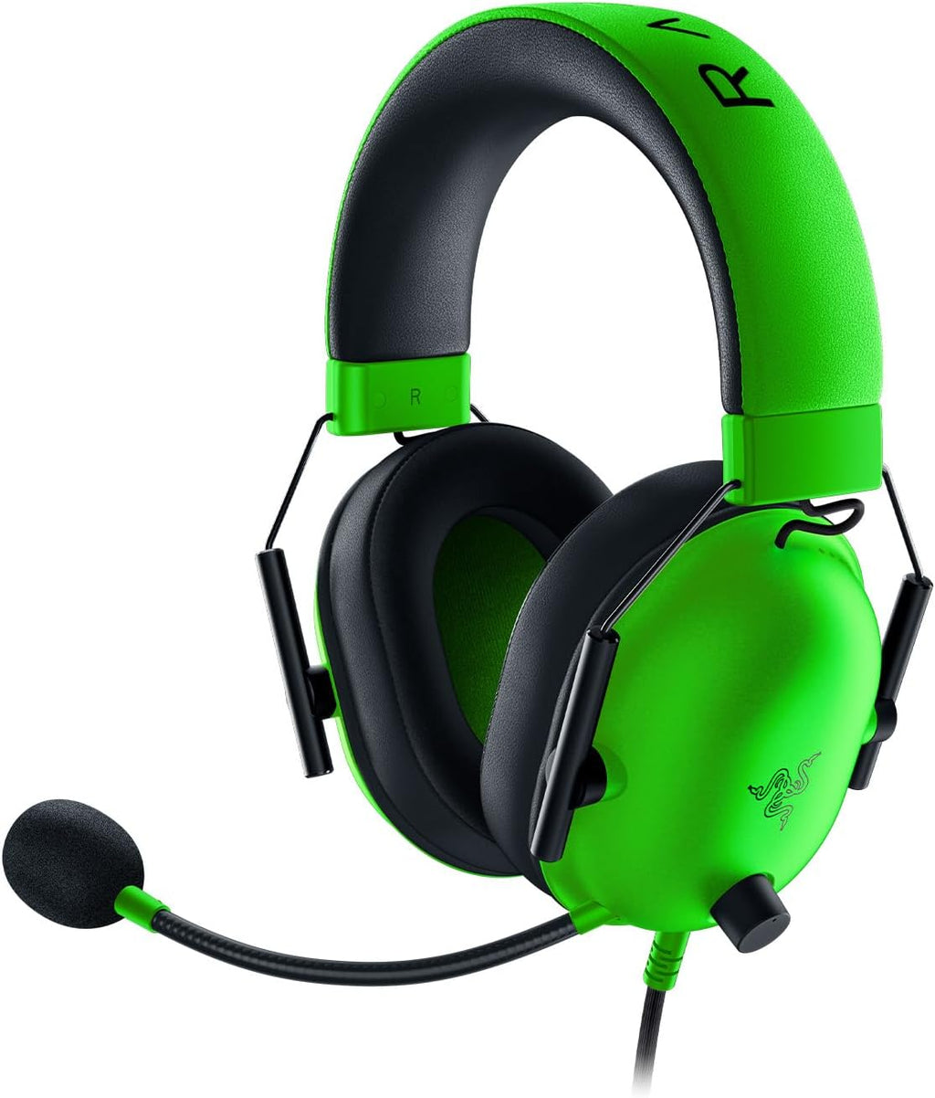 Razer BlackShark V2 X - Multi-Plattform kabelgebundenes Esports-Headset (Triforce 50mm Treiber, Erweiterte Passive Geräuschunterdrückung, 7.1 Surround Sound, Hyperclear Cardioid Mic) Grün